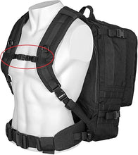 Load images into the gallery viewer,2個1セット お得 チェストストラップ ツーリング デイバック 旅行 通勤 リュック ずれ落ち防止 ストラップ ショルダー バンド バックル式 調整可能 バックパック 大人 子供 ブラック バックパック チェストストラップ チェストベルト 多目的 ベルト