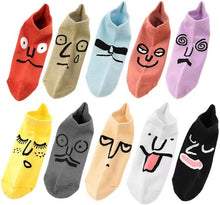 将图片加载到图库查看器,靴下 レディース ソックス くるぶしソックス 脱げづらい靴下 浅履き靴下 可愛いソックス フリーサイズ 通気性 靴下セット 10足セット 男女兼用 抗菌防臭 靴下 レディース かわいい セット くるぶし 蒸れない 脱げにくい おしゃれ ファッション 女性用 (22-25cm)