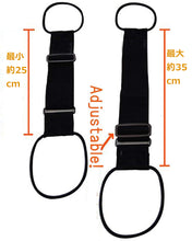 Charger l'image dans la galerie, キャリーケース 旅行鞄 固定ベルト バッグ 旅行カバン スーツケース 便利 ガジェット 便利 グッズ ブラック 黒 25-35(調節