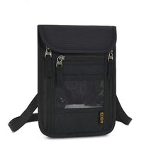 画像をギャラリービューアに読み込む, ショルダーバッグ メンズ レディース スキミング防止 パスポートケース 旅行 撥水 首下げ 斜め掛け パスポート入れ 軽量 多機能