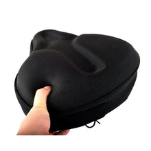 Charger l'image dans la galerie, サドルカバー  自転車 お尻 腰 痛くない ふかふか 超極厚 クッション エアロバイク クロスバイク インストラクター推薦 バイク