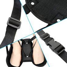 Load images into the gallery viewer,フットレスト 足置き 人気商品 旅行 トラベル 飛行機 足らくらく 収納袋付き ハンモック セパレート 機内 リラックス 海外旅行 トラベル オフィス 車用 新幹線 夜行バス デスク 収納パック付き 折りたたみ式 エコノミー 症候群 予防 対策 足らくちん 携帯用 コンパクト 軽い