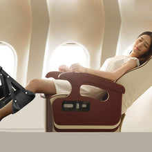 Load images into the gallery viewer,フットレスト 足置き 人気商品 旅行 トラベル 飛行機 足らくらく 収納袋付き ハンモック セパレート 機内 リラックス 海外旅行 トラベル オフィス 車用 新幹線 夜行バス デスク 収納パック付き 折りたたみ式 エコノミー 症候群 予防 対策 足らくちん 携帯用 コンパクト 軽い