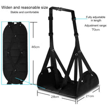 Load images into the gallery viewer,フットレスト 足置き 人気商品 旅行 トラベル 飛行機 足らくらく 収納袋付き ハンモック セパレート 機内 リラックス 海外旅行 トラベル オフィス 車用 新幹線 夜行バス デスク 収納パック付き 折りたたみ式 エコノミー 症候群 予防 対策 足らくちん 携帯用 コンパクト 軽い