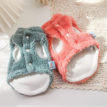 Load images into the gallery viewer,ペット 可愛い 暖か ペット服 犬 猫 裏起毛 動きやすい タンクトップ ペットウェア ドッグ キャット パーカー コート