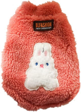 Load images into the gallery viewer,ペット 可愛い 暖か ペット服 犬 猫 裏起毛 動きやすい タンクトップ ペットウェア ドッグ キャット パーカー コート