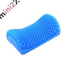 Load images into the gallery viewer,枕 ゲルクッション 首枕 neck pillow くびまくら 頸部軽くなる ネックピロー ハニカム構造 蒸れない 使いやすい