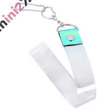 Charger l'image dans la galerie, 銀テープホルダー 表示部 約45cm 2個セット ハーフサイズ ハーフタイプ 選べる2色 銀テープ用 収納 キーホルダー ストラップ ライブ LIVE 25mm幅対応 2個セット