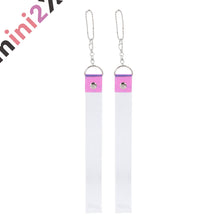 Charger l'image dans la galerie, 銀テープホルダー 表示部 約45cm 2個セット ハーフサイズ ハーフタイプ 選べる2色 銀テープ用 収納 キーホルダー ストラップ ライブ LIVE 25mm幅対応 2個セット