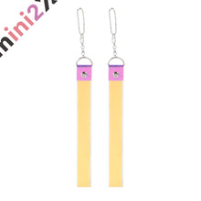 Charger l'image dans la galerie, 銀テープホルダー 表示部 約45cm 2個セット ハーフサイズ ハーフタイプ 選べる2色 銀テープ用 収納 キーホルダー ストラップ ライブ LIVE 25mm幅対応 2個セット