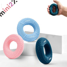 Load images into the gallery viewer,選べる硬さ 3色 ハンドグリップ 握力 脳トレ すき間時間 気分転換 事務所 仕事中 仕事 自宅 指の疲れ 軽減 トレーニング リハビリ 手 指 筋トレ エクササイズ