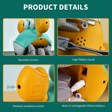 Load images into the gallery viewer,(箱潰れ有り) ウォーキング カニ 玩具 知育 おもちゃ 【手をかざすと動く方向を変える】 子供 子ども ペット 犬 猫 イヌ ネコ 大喜び 大反響 夢中になる 楽しい 音楽 ライト 付き 可愛い 男の子 女の子 インスタグラム キッズ プレゼント 人気 知育玩具 カニおもちゃ 充電