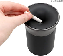 Charger l'image dans la galerie, 電子タバコ 灰皿 iQOS アイコス グロー glo プルーム プルームテック 加熱式 電子 タバコ 専用 灰皿 ステンレス トレイ 吸い殻 入れ 室内 会社 オフィス 自宅 車 車載 自動車 喫煙 ドリンクホルダー たばこ コンパクト おしゃれ お手入れ 簡単 分離型 捨てやすい 車 用