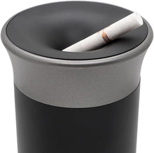 Charger l'image dans la galerie, 電子タバコ 灰皿 iQOS アイコス グロー glo プルーム プルームテック 加熱式 電子 タバコ 専用 灰皿 ステンレス トレイ 吸い殻 入れ 室内 会社 オフィス 自宅 車 車載 自動車 喫煙 ドリンクホルダー たばこ コンパクト おしゃれ お手入れ 簡単 分離型 捨てやすい 車 用