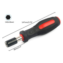 Load images into the gallery viewer,ビットセット バイク 自転車 車 1/4 六角ドライバー ハンドル セキュリティ トルクスビット セット 14本組 磁気ドライバー 電動ドライバー インパクト ビットホルダー セルフロック ドライバー ビットソケット レンチツール T5~T40 対応 対応 工具 プロ 耐タンパー 簡単