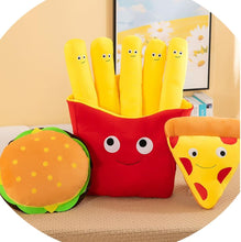Load images into the gallery viewer,みんな大好き フライドポテト ぬいぐるみ 抱き枕 ぬいポテ 癒し かわいい ドール マスコット クッション もちもち ふわふわ 抱きまくら 高さ約30cm 子供 子ども 赤ちゃん ペット 猫 犬 玩具 おもちゃ ファーストフード ポテト インテリア リビング ベッド 車 プレゼント
