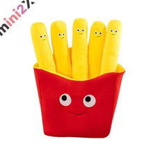 Load images into the gallery viewer,みんな大好き フライドポテト ぬいぐるみ 抱き枕 ぬいポテ 癒し かわいい ドール マスコット クッション もちもち ふわふわ 抱きまくら 高さ約30cm 子供 子ども 赤ちゃん ペット 猫 犬 玩具 おもちゃ ファーストフード ポテト インテリア リビング ベッド 車 プレゼント