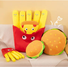 Load images into the gallery viewer,みんな大好き フライドポテト ぬいぐるみ 抱き枕 ぬいポテ 癒し かわいい ドール マスコット クッション もちもち ふわふわ 抱きまくら 高さ約30cm 子供 子ども 赤ちゃん ペット 猫 犬 玩具 おもちゃ ファーストフード ポテト インテリア リビング ベッド 車 プレゼント