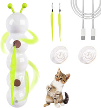 画像をギャラリービューアに読み込む, 猫ちゃんが喜ぶ 自動 楽しい 猫じゃらし 電動 キャタピラー 自動で動き回って安全設計 一人遊び ネコ 猫 ねこ おもちゃ USB 充電式 ケーブル付属 吸盤 固定 安定 お手入れ 簡単 安全 知能玩具 遊び 運動不足 ストレス 解消 健康 室内用 退屈防止 ペット 用品 プレゼント