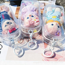 Load images into the gallery viewer,ケース ぬいぐるみ フィギュア かわいい ポーチ 痛バ 痛バッグ バッグ 防塵 お出かけ 人形入れ 見せバッグ 透明 クリア バッグ ファスナー アニメ ゲーム マンガ 漫画 オタク ヲタク コレクション 保管 観賞 保存 汚れ防止 可愛い おしゃれ オシャレ インテリア