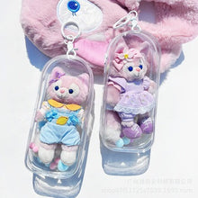 Load images into the gallery viewer,ケース ぬいぐるみ フィギュア かわいい ポーチ 痛バ 痛バッグ バッグ 防塵 お出かけ 人形入れ 見せバッグ 透明 クリア バッグ ファスナー アニメ ゲーム マンガ 漫画 オタク ヲタク コレクション 保管 観賞 保存 汚れ防止 可愛い おしゃれ オシャレ インテリア