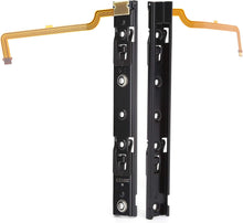 将图片加载到图库查看器,任天堂 Switch 本体 用 LR スライダー 2個1セット レール 交換用 互換品 パーツ スイッチ 左右 スライドレール コントローラーレール 修理パーツ フレックスケーブル 付き メタルスライダー ブラケット 交換 部品 修理 ジョイコン ゲーム 互換 (純正品ではありません)