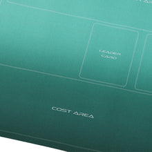 Load images into the gallery viewer,ワンピースカード 用 プレイマット 分かりやすい ガイド枠付き バトルフィールド ラバー ハーフ 選べる2色 35×55cm 収納