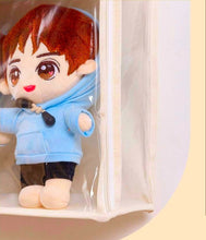 Load images into the gallery viewer,新品アウトレット ぬいぐるみ ウォール インテリア ポケット フック2個付き ディスプレイ コレクションケース 収納ケース 収納ボックス コレクション