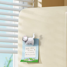 Load images into the gallery viewer,冷蔵庫 マグネット ネコちゃん 9匹セット 3D 立体 デザイン 可愛い マグネット 冷蔵庫 家電 ホワイトボード 黒板 事務所 メモ