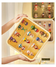 Load images into the gallery viewer,【新品アウトレット 本体及びアクリルに傷が有り】コレクションケース フィギュアケース 壁掛け 卓上 3段 綺麗な色合い 選べる2色 防塵 扉付き ショーケース