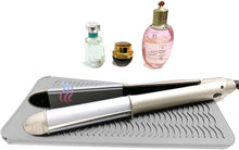 Charger l'image dans la galerie, 高品質 安全 高耐熱 ヘアアイロン 収納 シリコンマット ポーチ ヘアアイロン用 ヘアスタイリング ツール ストレート ヘアアイロン