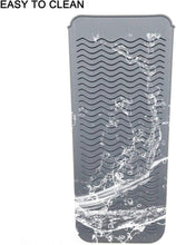 Charger l'image dans la galerie, 高品質 安全 高耐熱 ヘアアイロン 収納 シリコンマット ポーチ ヘアアイロン用 ヘアスタイリング ツール ストレート ヘアアイロン