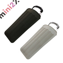 Charger l'image dans la galerie, 高品質 安全 高耐熱 ヘアアイロン 収納 シリコンマット ポーチ ヘアアイロン用 ヘアスタイリング ツール ストレート ヘアアイロン