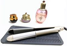 Charger l'image dans la galerie, 高品質 安全 高耐熱 ヘアアイロン 収納 シリコンマット ポーチ ヘアアイロン用 ヘアスタイリング ツール ストレート ヘアアイロン