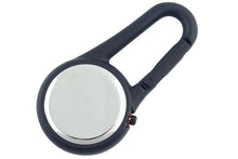 Load images into the gallery viewer,カラビナウォッチ ブラック 時計 登山用 アウトドア バックパック用 カラビナ カラビナ時計 キャンプ 登山 ウォーキング 医師 看護師