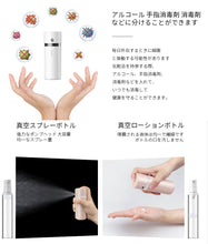 Load images into the gallery viewer,トラベルボトル 化粧水 洗顔 小分け容器 化粧品 詰め替えボトル 携帯用 スプレー シャンプー リンス 詰め替え 用 旅行 出張 海外 チューブ ボトル 本体の真空設計 漏れ防止 アウトドア ジム トラベル 宿泊 泊まり 仕事 オフィス 持ち運び 旅行用具