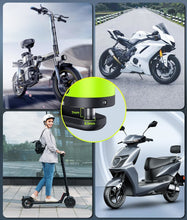 Load images into the gallery viewer,バイク ロック ディスクロック 防水 防塵 防錆 安心 耐久性 110db 大音量 アラーム 盗難防止 バイク ロック チェーン 7mm オートバイ 自転車 スクーター 原付 アウトドア サイクリング ツーリング お出かけ 旅行 日帰り 通勤 通学 野外 ディスク ブレーキ セキュリティ