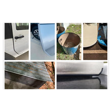 Load images into the gallery viewer,車 ドア モール 車用 ドアエッジ プロテクター 5m 衝突 擦り傷 防止 騒音遮断 鋼片内蔵 U型 ドアエッジプロテクター 高分子 ゴム素材 接着剤 工具 不要 取付簡単 はめて不要部分は切るだけ セダン トラック SUV ATV ボート用 シール ドライブ お出かけ アウトドア 旅行