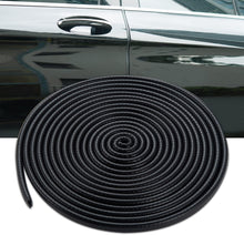 Load images into the gallery viewer,車 ドア モール 車用 ドアエッジ プロテクター 5m 衝突 擦り傷 防止 騒音遮断 鋼片内蔵 U型 ドアエッジプロテクター 高分子 ゴム素材 接着剤 工具 不要 取付簡単 はめて不要部分は切るだけ セダン トラック SUV ATV ボート用 シール ドライブ お出かけ アウトドア 旅行