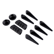 Load images into the gallery viewer,車 風切り音 低減 車内 静音 フィン セット カー カスタム 用品 静音 設計 ドアミラー ボディ ピラー 用 貼るだけ 取付 簡単 両面テープ 付き ドライブ アウトドア 旅行 日帰り カー用品 オシャレ 空気抵抗最適化 流体力学 ドアを開閉音低減 静か リラックス 評判