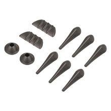 Load images into the gallery viewer,車 風切り音 低減 車内 静音 フィン セット カー カスタム 用品 静音 設計 ドアミラー ボディ ピラー 用 貼るだけ 取付 簡単 両面テープ 付き ドライブ アウトドア 旅行 日帰り カー用品 オシャレ 空気抵抗最適化 流体力学 ドアを開閉音低減 静か リラックス 評判