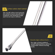 Load images into the gallery viewer,タイヤ 修理キット レバー 3本 メッキ 加工 車 バイク 自転車 用 交換 工具 13点 と 収納袋 付 セット タイヤ ホイール 脱着 専用 工具 パンク 修理 ツール キット タイヤ交換 原付 オートバイ スクーター 自動車 リムプロテクター バルブコアレンチ 交換用 バルブコア