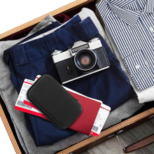 Charger l'image dans la galerie, シガーケース シガーツール収納スペース有り シガーボックス ゴムバンド 付き 防水 耐圧 トラベル ケース シガーバー シガーツール アクセサリー オーガナイザー ツール 高品質 便利 旅行 アウトドア 持ち運び 簡易 ヒュミドール 葉巻 シガー タバコ 煙草 たばこ プレゼント