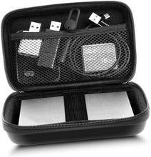 Load images into the gallery viewer,収納 ケース 耐衝撃 充電器 デジタル アクセサリ ケース USB ケーブル バッグ イヤホン ポーチ コード オーガナイザー 仕切り 付 収納袋 トラベル イヤホンケース 小物入れ 丈夫 耐久性 防水 便利 多機能 旅行 アウトドア お出かけ 持ち運び プレゼント 贈り物