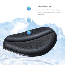 Charger l'image dans la galerie, バイク オートバイ シート クッション ゲルクッション 疲れない 長時間 運転 ツーリング 衝撃 吸収 長時間 腰痛 対策 体圧分散 メッシュ 蒸れない 素材 通気性 夏場でも 快適 涼しい 蒸れ 防止 滑り止め 安定性 取付 簡単 アウトドア ソロツーリング お出かけ 旅行 日帰り
