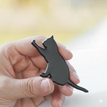 画像をギャラリービューアに読み込む, 車 エンブレムステッカー 亜鉛合金 メッキ仕上げ 猫 【8個入り】 エンブレム チャーム ネコ おしゃれ プレート ステッカー カーステッカー 3D 金属製 防水 猫型 デカール シール ラベル 車用 バイク 自転車 スーツケース 玄関 ポスト 冷蔵庫 装飾 カスタム パーツ 飾り