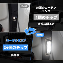 画像をギャラリービューアに読み込む, アルファード 40系 ヴェルファイア 40系 LED カーテシランプ フットランプ 室内灯 交換 パーツ 高輝度 純正交換 カプラーオン スライド ドア スポット ランプ スライドドア スポットランプ 左右セット 左右 セット トヨタ 車種 専用 設計 車 カー用品 取付 簡単 便利 安全