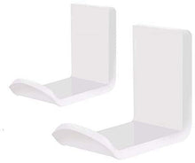 Charger l'image dans la galerie, Support mural pour casque d'écoute Support à crochet de haute qualité 2 pièces Support pour casque d'écoute