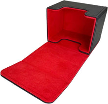 Charger l'image dans la galerie, デッキケース シングル 高品質 トレーディングカード トレカ TCG カードケース PUレザー カード ケース ホルダー マグネット