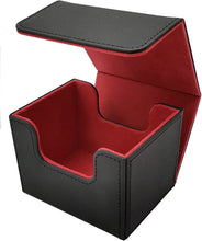 Charger l'image dans la galerie, デッキケース シングル 高品質 トレーディングカード トレカ TCG カードケース PUレザー カード ケース ホルダー マグネット